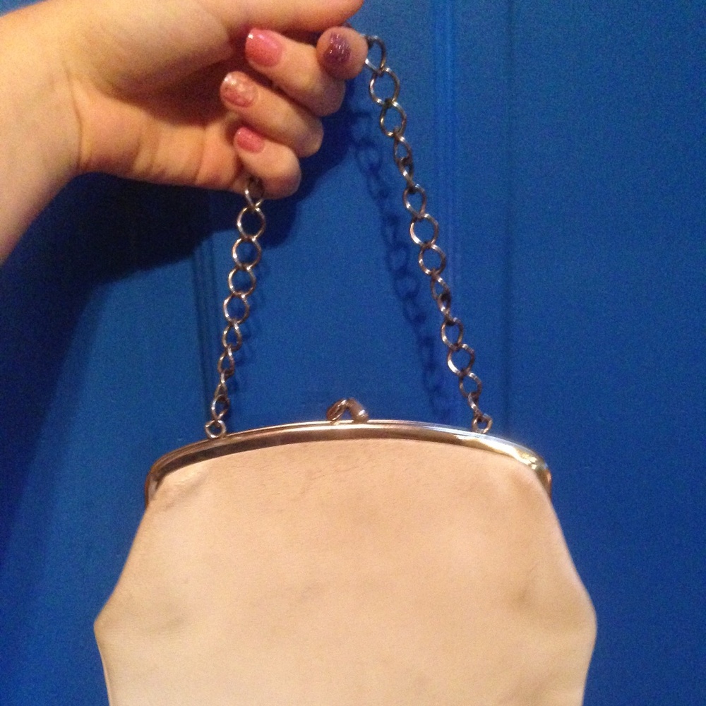 Real Leather clutch bag💛